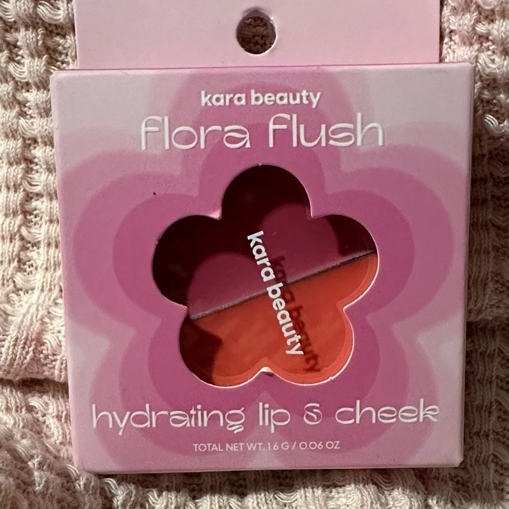 3/$15 🌼 Kara Beauty Flora Flush Hydrating Lip & Cheek - Vibrant Orange